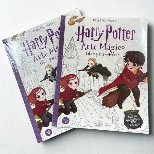 Harry Potter Arte Magico Libro Para Colorear