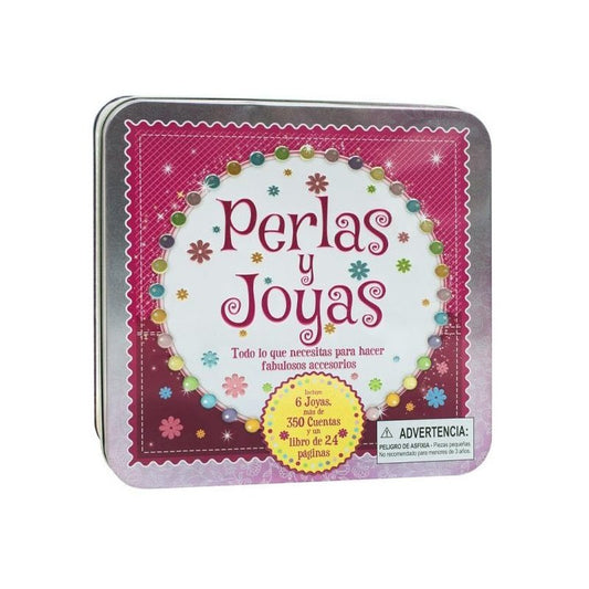 Perlas Y Joyas Cofre De Metal + Libro Y Accesorios / Lexus