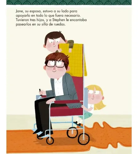 Stephen Hawking (pequeño & Grande) / María Isabel Sánchez