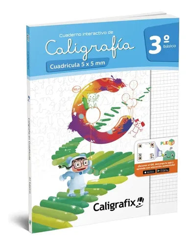 Caligrafia Cuadricula 3 Básico 5mm / Caligrafix