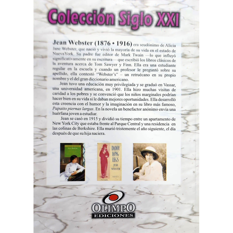 Papaito Piernas Largas / Jean Webster