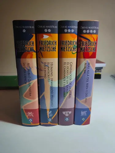 Pack Obras Maestras (4 Tomos Tapa Dura) / Friedich Nietzsche