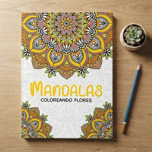 Mandalas Coloreando Flores / Lexus