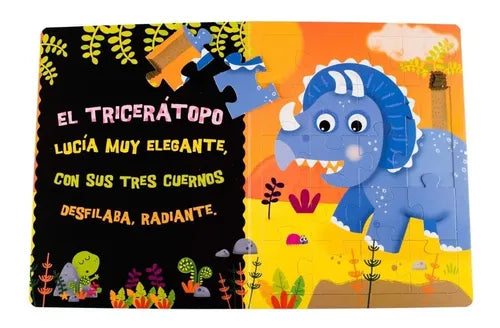 Tiranosaurio Rompecabezas De Cartón / Lexus