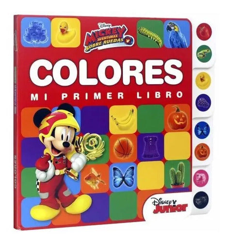 Colores Mi Primer Libro Mickey Mouse (tapa Dura) / Lexus