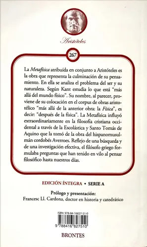Metafísica / Aristóteles