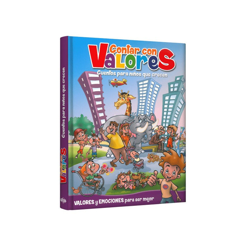 Contar Con Valores Cuentos Para Niños Que Crecen (tapa Dura)