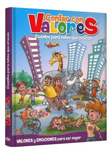 Contar Con Valores Cuentos Para Niños Que Crecen (tapa Dura)