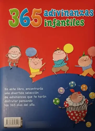 365 Adivinanzas Infantiles (tapa Dura) / Servilibro