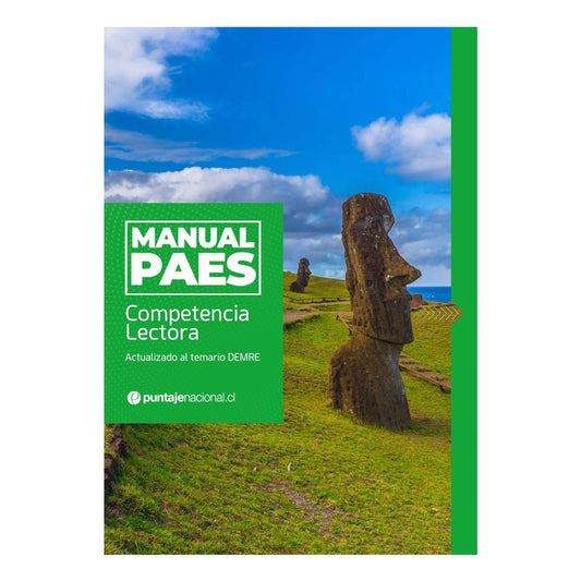 Manual Paes Competencia Lectora / Puntaje Nacional