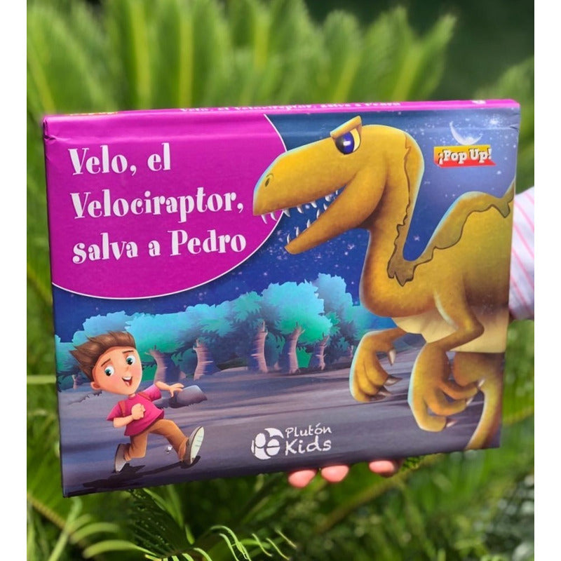 Velo El Velociraptor Salva A Pedro (pop Up Tapa Dura)