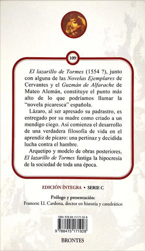 El Lazarillo De Tormes / Anonimo