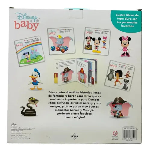 Disney Baby: Mis Primeras Historias 4 Libros  / Lexus