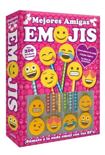 Mejores Amigas Emojis Más De 200 Stickers + Libro / Lexus