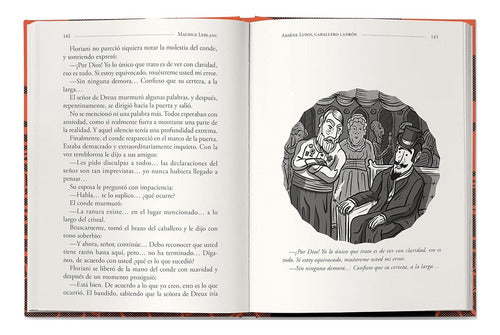 Arsene Lupin Caballero Ladron De Maurice Leblanc En Español Tapa Dura