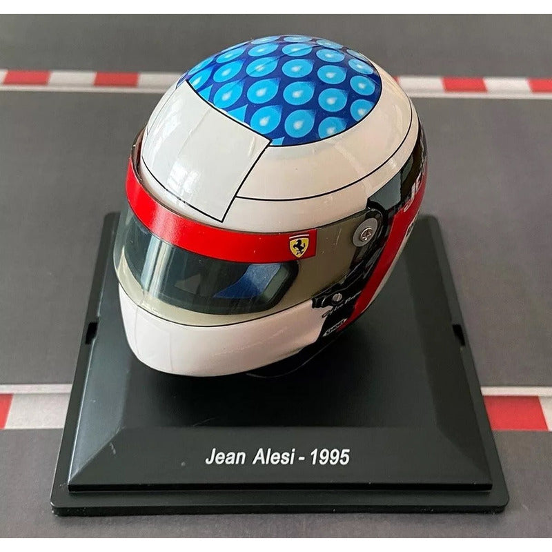 Casco Formula 1 Jean Alesi Ferrari F1 1995 Spark 1:5