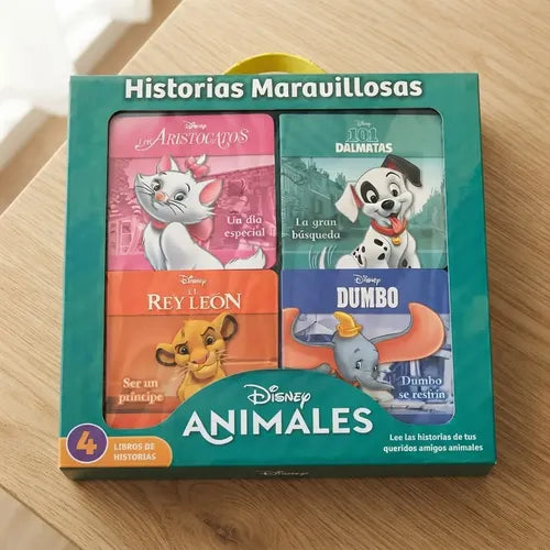 Disney Animales Historias Maravillosas 4 Libros / Lexus