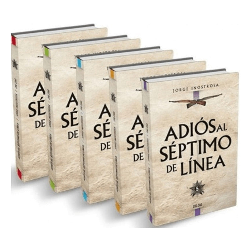 Adios Al Septimo De Linea (5 Tomos) / Jorge Inostrosa