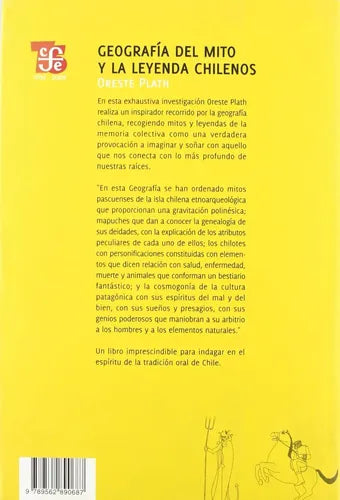 Geografía Del Mito Y La Leyenda Chilenos / Oreste Plath
