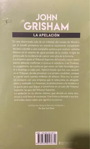 La Apelacion / John Grisham                            