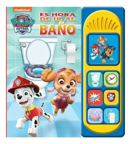 Paw Patrol Es Hora De Ir Al Baño Con 7 Sonidos (tapa Dura)