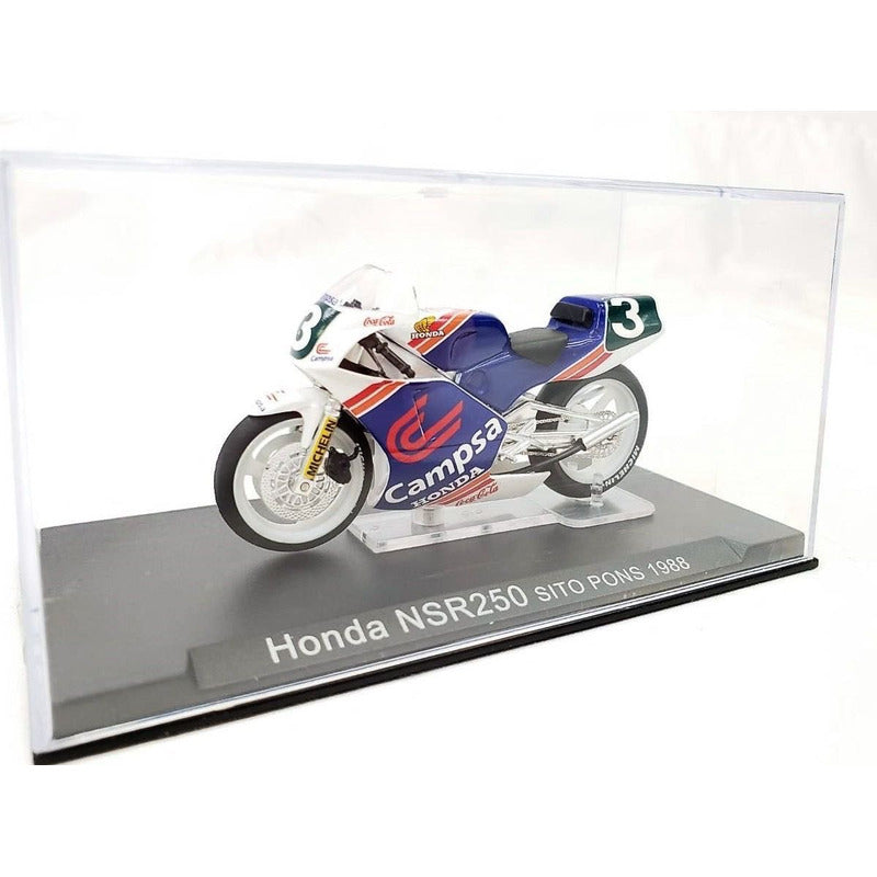 Moto Colección Escala Gp Honda Nsr250 Sito Pons 1988 1/24