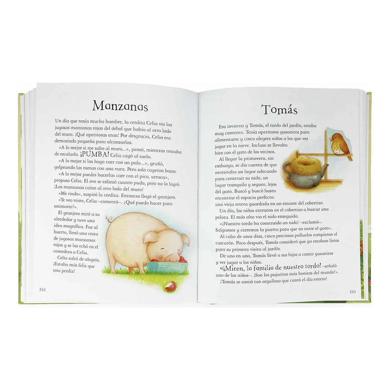 365 Cuentos Y Rimas De Animales (tapa Dura) / Parragon