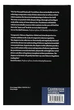 Comparative Takeover Regulation / Varottil Y Wai Yee Wan