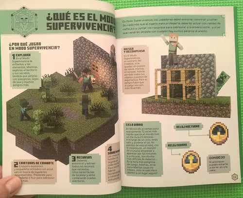 Minecraft Manual De Supervivencia (tapa Dura) / Mojang Ab