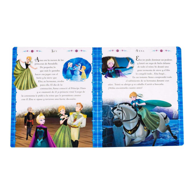Disney Frozen Soy Anna Libro + Figura Base / Lexus