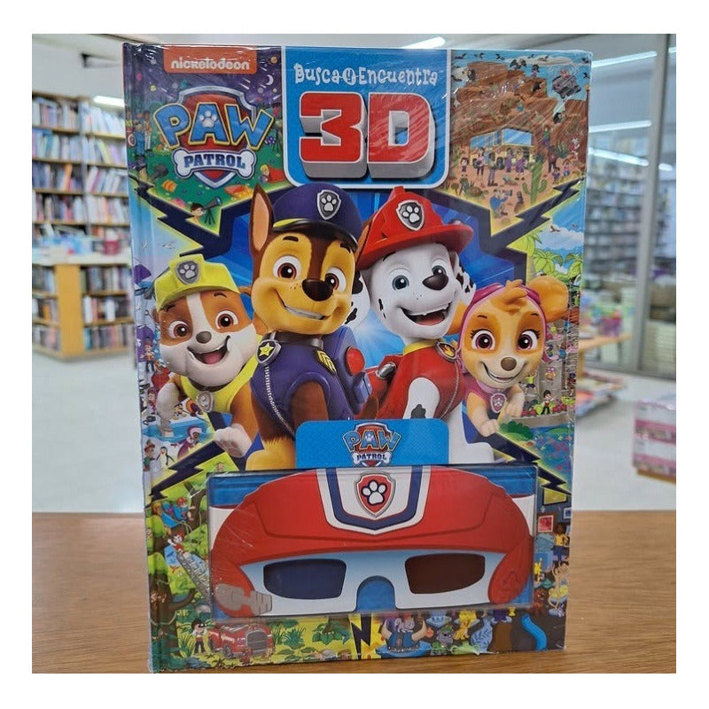 Paw Patrol Busca Y Encuentra 3d (tapa Dura) / Nickelodeon