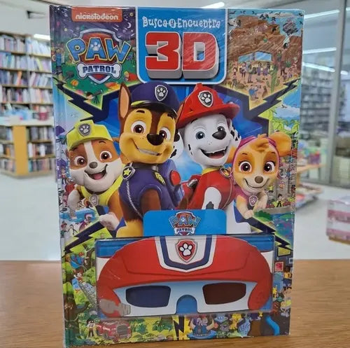 Paw Patrol Busca Y Encuentra 3d (tapa Dura) / Nickelodeon