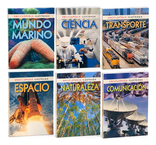 Enciclopedia Ilustrada (6 Tomos Ilustrados)