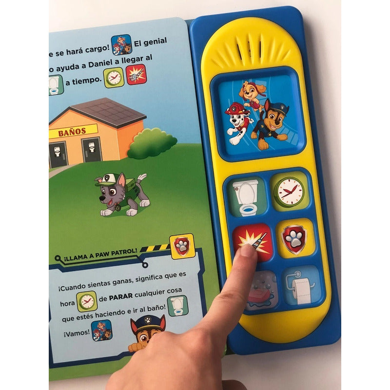 Paw Patrol Es Hora De Ir Al Baño Con 7 Sonidos (tapa Dura)