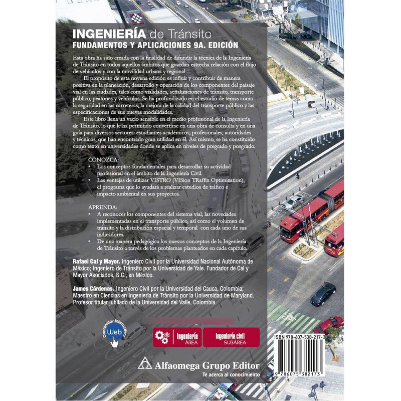 Ingenieria De Transito 9 Ed / Cal Y Mayor