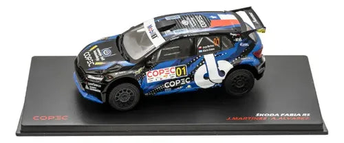 Auto Coleccion Rally Mobil - Skoda Fabia Wrc Escala 1:43