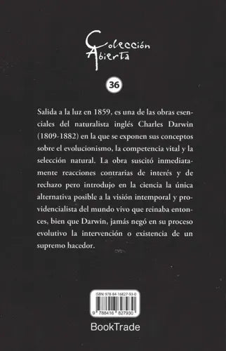 El Origen De Las Especies / Charles Darwin