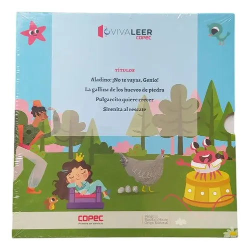 Pack Cuentos Viva Leer (4 Tomos Tapa Dura) / Origo