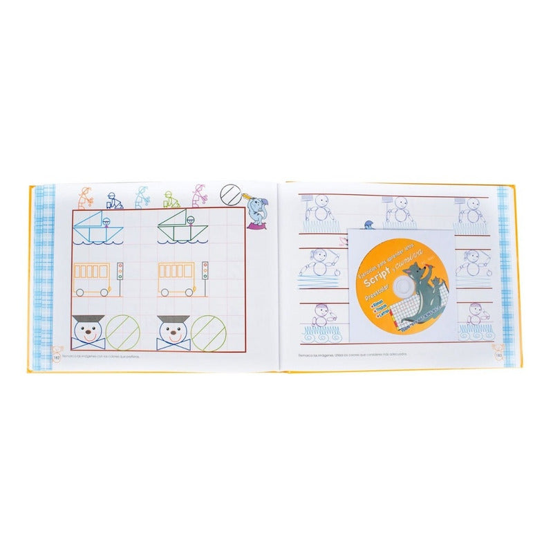 Script Y Cursiva Preescolar + Cd / Lexus