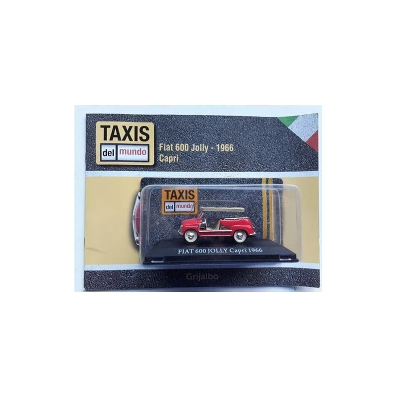 Taxis Del Mundo Escala 1/43 Fiat 600 Jolly Capri 1966