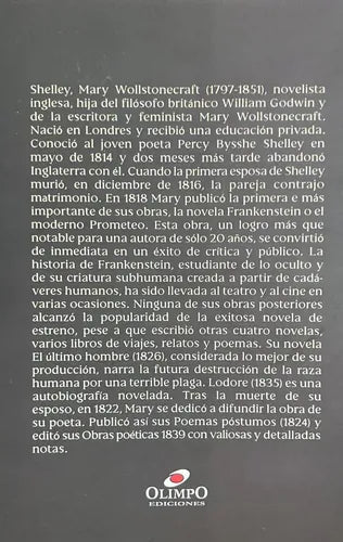 Frankenstein / Mary Shelley
