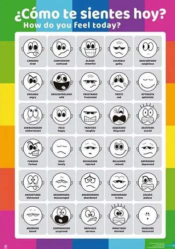 Afiche De Emociones / Mundito Dt