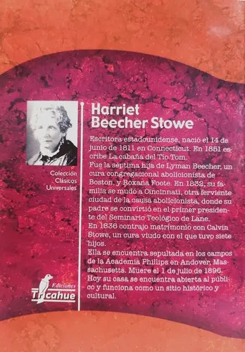 La Cabaña Del Tío Tom / Harriet Beecher Stowe