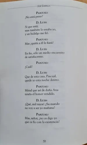 Don Juan Tenorio / Jose Zorrilla