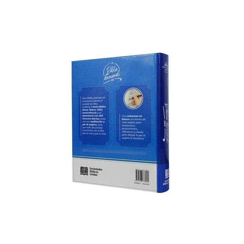 Biblia Devocional Rvr1960 365 Reflexiones Diarias Td Grande