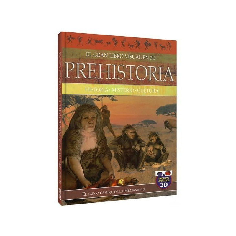Prehistoria El Gran Libro Visual En 3d (tapa Dura) / Lexus