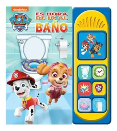 Paw Patrol Es Hora De Ir Al Baño Con 7 Sonidos (tapa Dura)