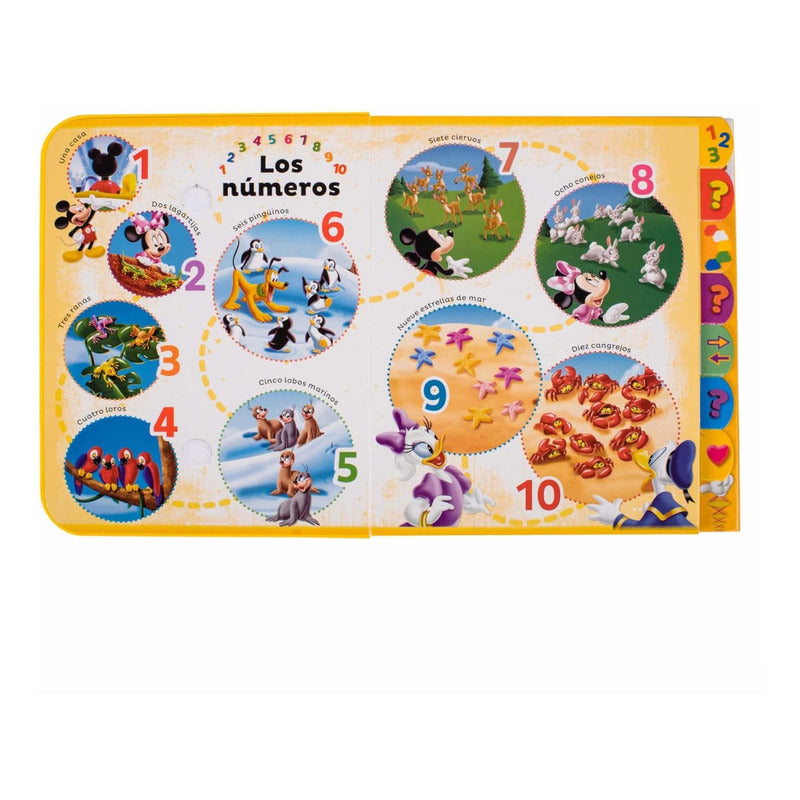 Mickey Mi Primer Maletín Colores, Opuestos, Números / Lexus