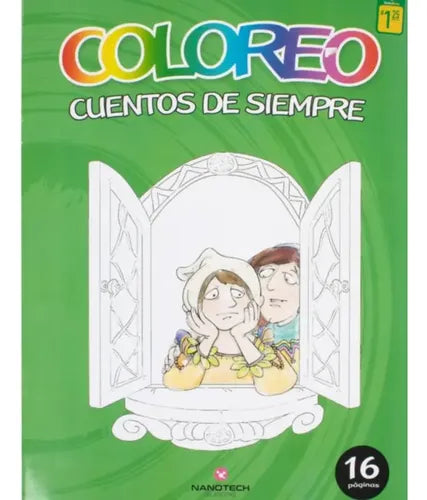 Coloreo Cuentos De Siempre 4 / Cometa Roja