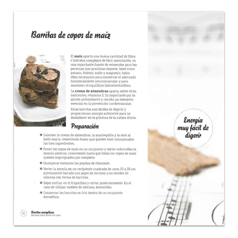 Barritas Energéticas Recetas Para Hacer En Casa / Lexus